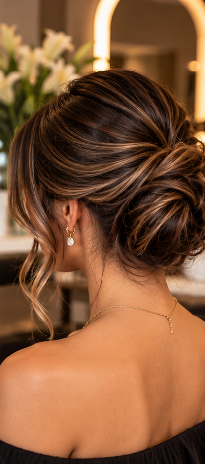 Penteado profissional